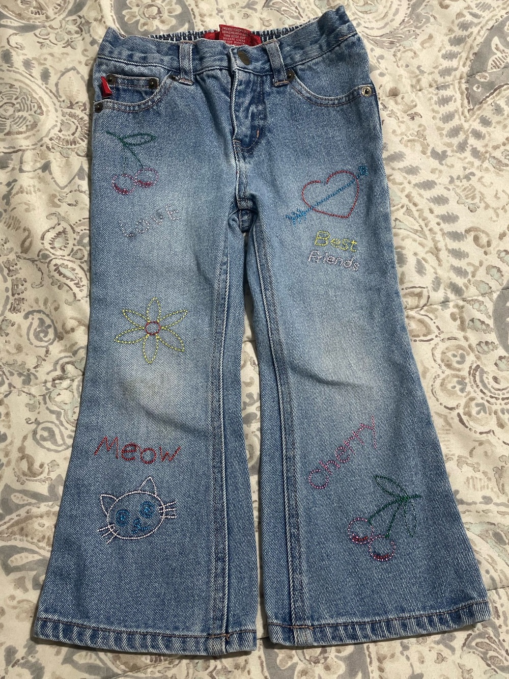 Vintage Embroidered Jeans